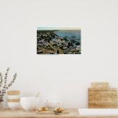 Östliche Luftsicht von Pilgrim Poster (Küche)