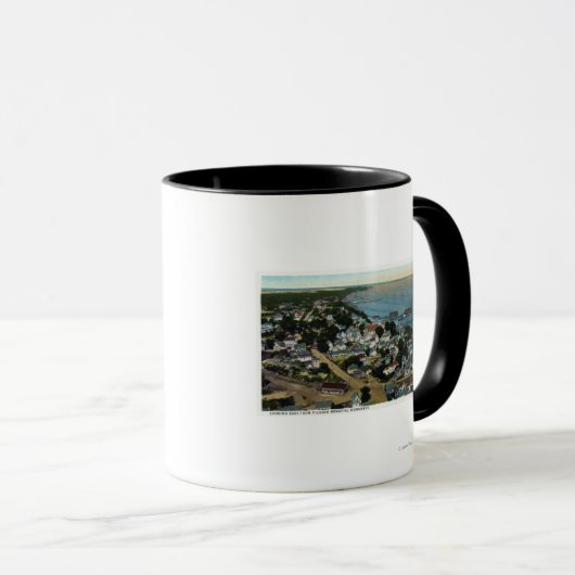 Östliche Luftsicht von Pilgrim Tasse (VorderseiteRechts)