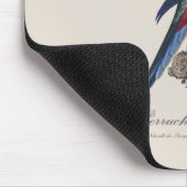 Östliche Rosella oder Platycercus eximius Sittich Mousepad (Ecke)