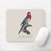 Östliche Rosella oder Platycercus eximius Sittich Mousepad (Mit Mouse)