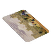 Östliche Sicht auf das Schloss und den Garten, Win Magnet (Rechte Seite)