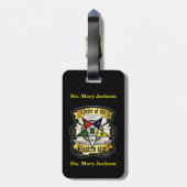 Östliche Sternenordnung Gepäckanhänger (Rückseite vertikal)