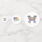 Östliche Sternenordnung Konfetti (Rückseiten)