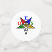 Östliche Sternenordnung Konfetti (Klein Vorderseite)