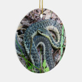 Östliche Strumpfbandnatter bei Cape Cod Keramik Ornament (Rechts)