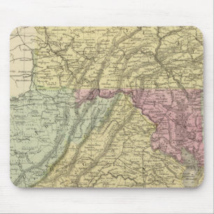 Östliche USA Mousepad