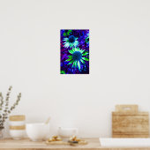 Östliche Wiesenblume Poster (Küche)