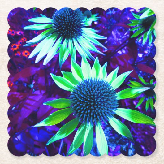 Östliche Wiesenblume Untersetzer (Vorderseite)