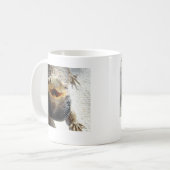 Östlicher bärtiger Drache - Pogona barbata Promo Kaffeetasse (Vorderseite Links)