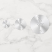 Östlicher Drache im Embosseslook Konfetti (Vorderseiten)