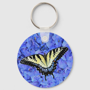 Östlicher gelber Tiger-Frack-Schmetterlings-T - Schlüsselanhänger