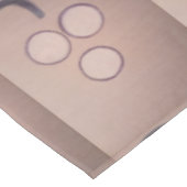 ÖSTLICHES ABENDESSEN MIT GRAPEN TISCHDECKE (Schrägansicht)