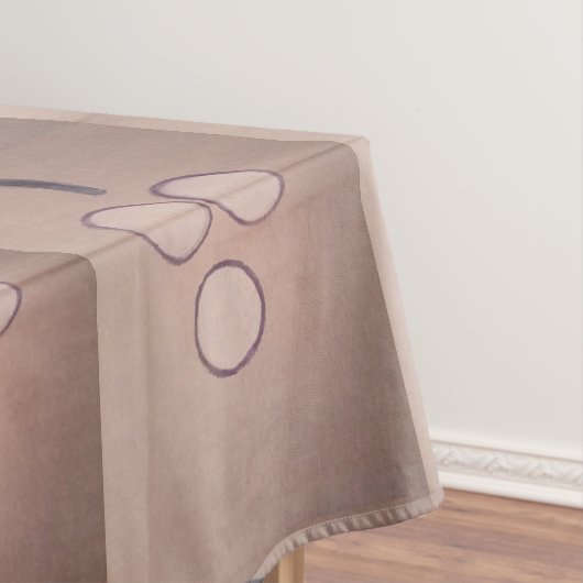 ÖSTLICHES ABENDESSEN MIT GRAPEN TISCHDECKE (Beispiel)