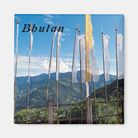 Östliches Bhutan Magnet (Vorne)