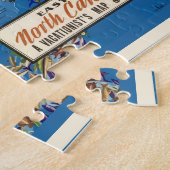 Östliches North Carolina 11x14 Puzzle (Seite)