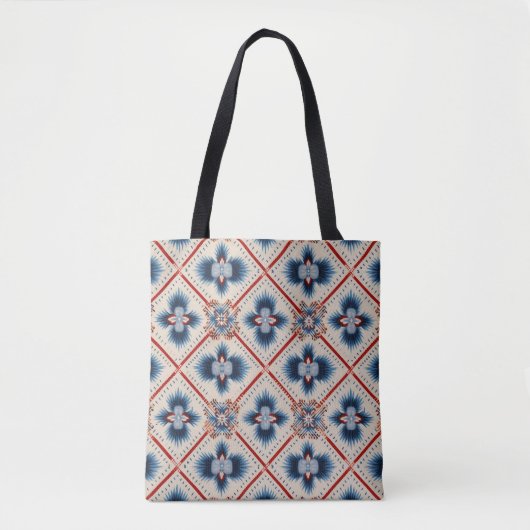 Östliches Volk Diamantmuster Tasche (Vorderseite)