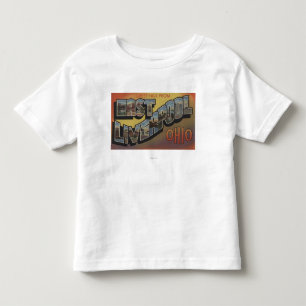 Ostliverpool, Ohio - große Buchstabe-Szenen Kleinkind T-shirt