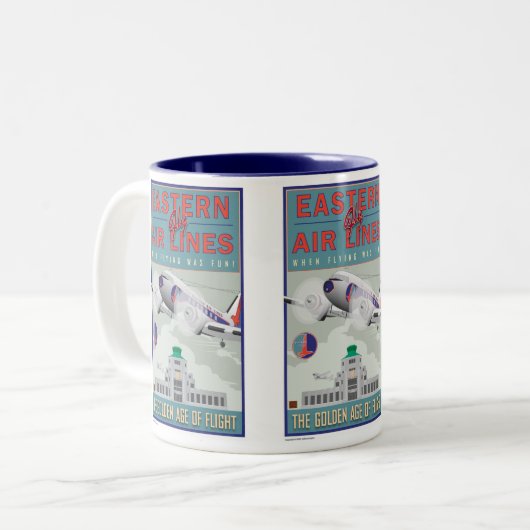 Ostluft Linie-Tasse Zweifarbige Tasse (Vorderseite Links)