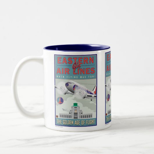 Ostluft Linie-Tasse Zweifarbige Tasse (Links)