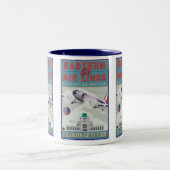 Ostluft Linie-Tasse Zweifarbige Tasse (Mittel)