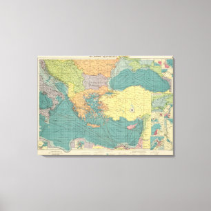 Ostmittelmeer Leinwanddruck