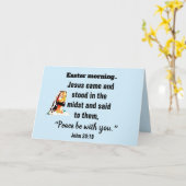 OSTMORGEN, JESUS KAM KARTE (Gelbe Blume)