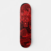 OstNinja Drache-rotes Element-kundenspezifische Skateboard (Vorne)