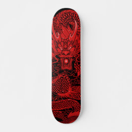 OstNinja Drache-rotes Element-kundenspezifische Skateboard