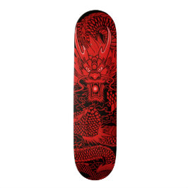 OstNinja Drache-rotes Element-kundenspezifische Skateboard