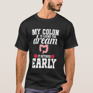 Ostomate Patient Ruheständler Ostomy Überlebender T-Shirt