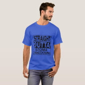 Ostomy Funny Straight Outta Stoma Takedown Reversa T-Shirt (Vorne ganz)