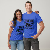 Ostomy Funny Straight Outta Stoma Takedown Reversa T-Shirt (Unisex)