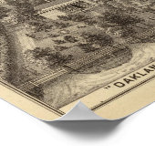 Ostpark, Racine und Oakland Poster (Ecke)