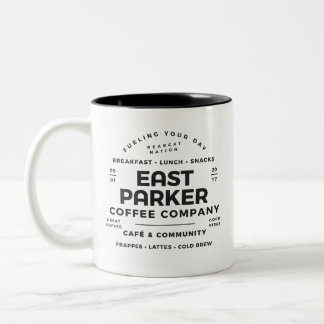 OstParker Bearcat-Nation 11 Unze. Kaffee-Tasse Zweifarbige Tasse