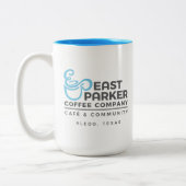 OstParker Kaffeetasse 15 Unze. - 2 mit Seiten (Links)