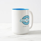OstParker Retro Kaffeetasse 15 Unze. - 2 mit (VorderseiteRechts)
