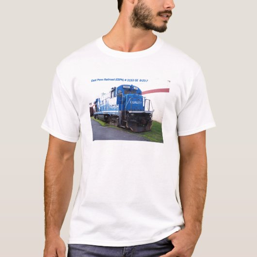 OstPenn Eisenbahn-Lokomotive #3153 T-Shirt (Vorderseite)