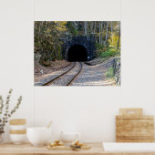 Ostportal des Hoosac-Tunnels Poster (Küche)