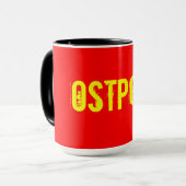 Ostpott Tasse (Vorderseite Links)