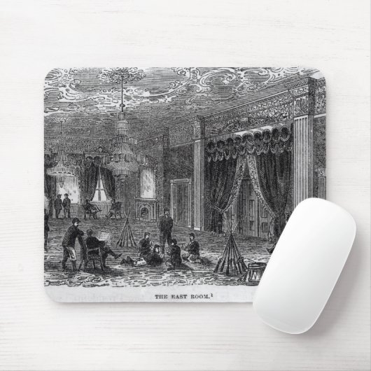 Ostraum des Weißen Hauses während des zivilen Mousepad (Mit Mouse)