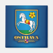 Ostrava COA Magnet (Vorne)