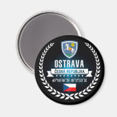 Ostrava Magnet (Vorderseite/Rückseite)