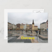 Ostrava Postkarte (Vorne/Hinten)