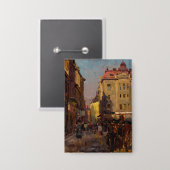 Ostrava von Jozef Teodor Mousson  Button (Vorderseite/Rückseite)