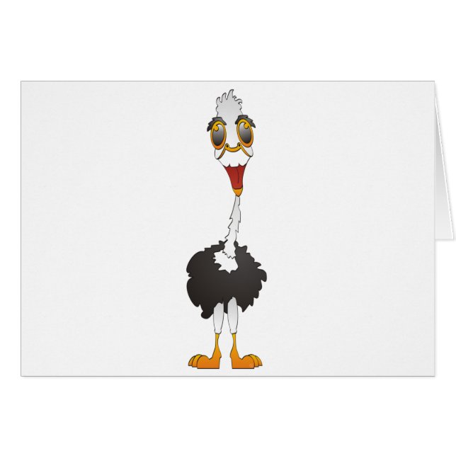Ostrich (Vorderseite (Horizontal))