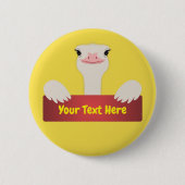 Ostrich Banner Button (Vorderseite)