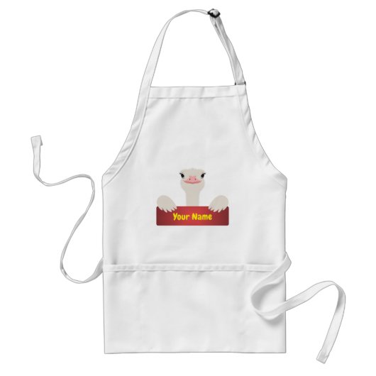 Ostrich Banner Schürze (Vorne)