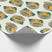 Ostrich Bird-Muster Geschenkpapier