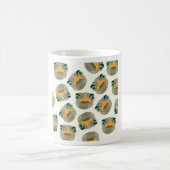 Ostrich Bird-Muster Kaffeetasse (Mittel)