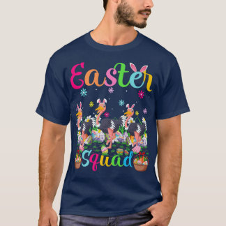 Ostrich Bunny Oar Ostersquad Ostrich Bird Happy  T-Shirt